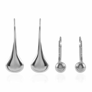 2 PAIRS OF STERLING SILVER EARRINGS!